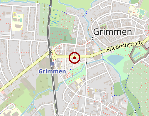 Karte: HELIOS Tagesklinik und Institutsambulanz für Psychiatrie und Psychotherapie Grimmen