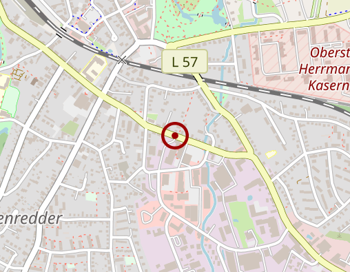 Karte: Hausgemeinschaften am Priwall