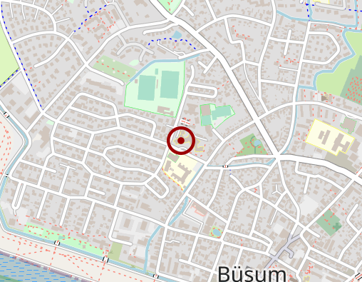 Karte: DRK-Tagespflege im DRK -Zentrum Büsum