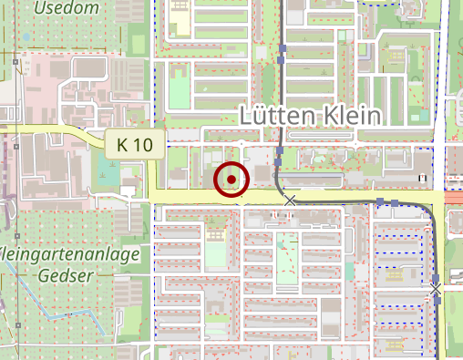 Karte: Rostocker Hauskrankenpflegedienst Schwester Marlis Bellin