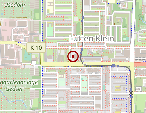 Karte: Apotheke in der Mehrzweckhalle