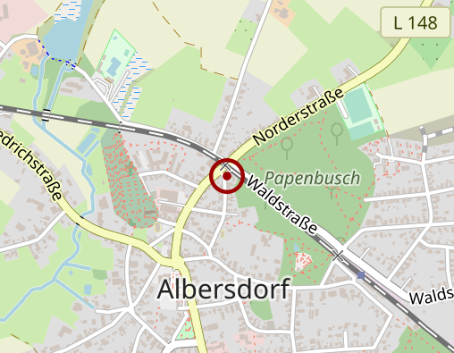 Karte: Ohlsen Tischlerei und Bestattungen