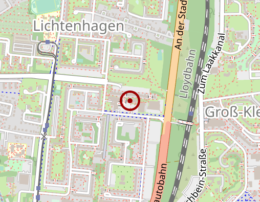 Karte: Pflegeverbund Rostock GmbH