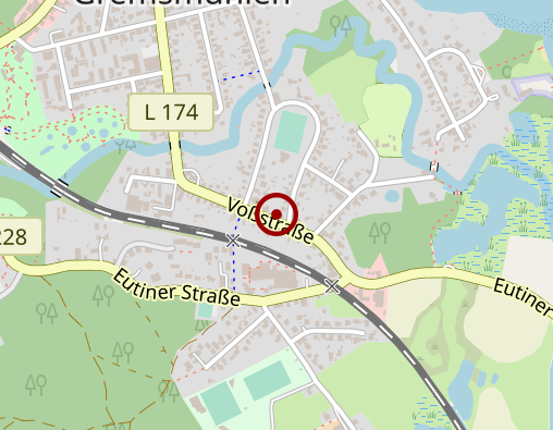 Karte: Karabiber R. O. Krankengymnast Physiotherapeut