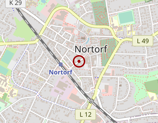 Karte: Carl J. u. Clausen S. Dres.med.