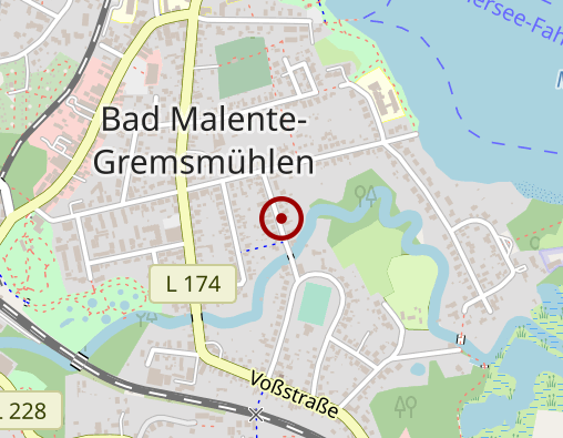 Karte: Hans-Joachim Masseur und medizinischer Bademeister