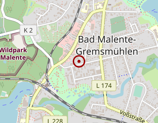 Karte: Praxis "für Dich!", Isa-Patricia Gundlack Physiotherapie