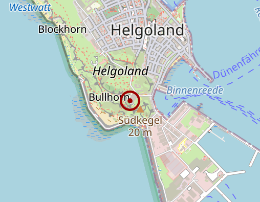 Karte: Paracelsus Nordseeklinik Helgoland Pflegeheim