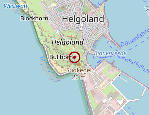 Karte: Paracelsus-Nordseeklinik Helgoland