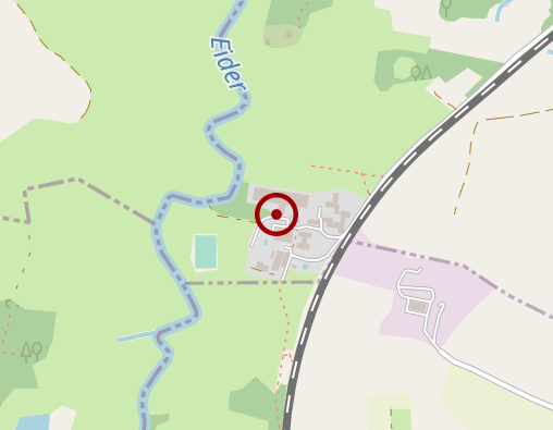 Karte: Eiderheim - Wohn- und Werkstätten für behinderte Menschen