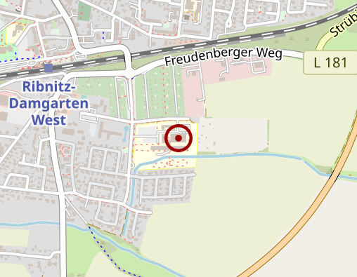 Karte: BODDEN-KLINIKEN Ribnitz-Damgarten GmbH