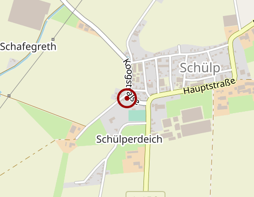 Karte: DLRG Wesselbüren/Büsum