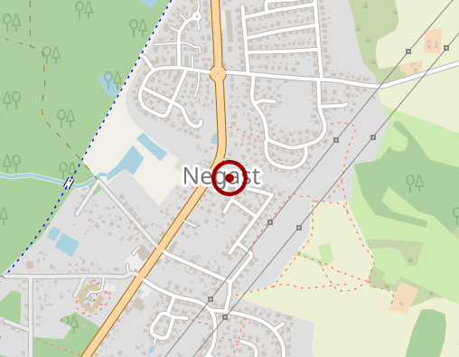 Karte: Tagespflegeeinrichtung "Goldener Herbst" OT Negast