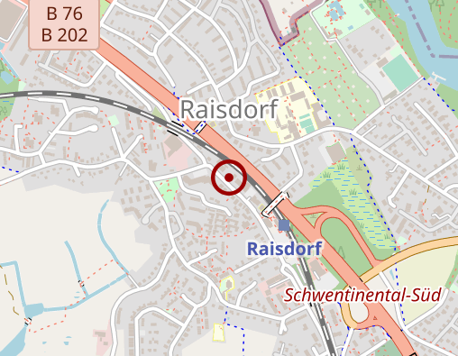 Karte: Apotheke in Raisdorf