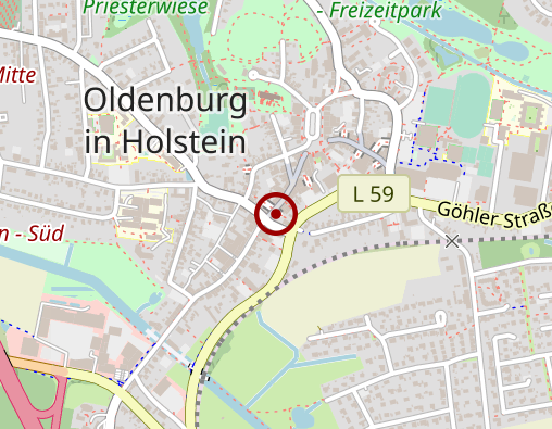 Karte: DRK-Pflegeteam Nord