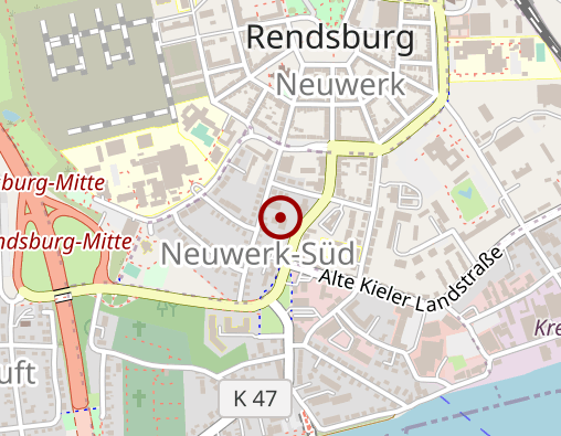 Karte: Psychiatrische Tagesklinik Rendsburg