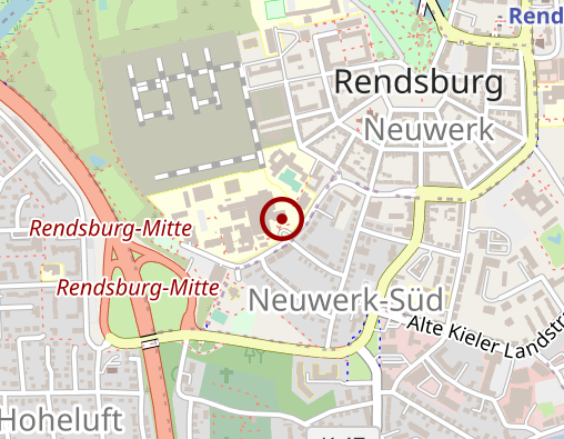 Karte: imland Klinik Rendsburg-Eckernförde