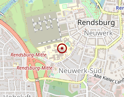 Karte: DRF Stiftung Luftrettung gemeinnützige AG Luftrettungszentrum Rendsburg