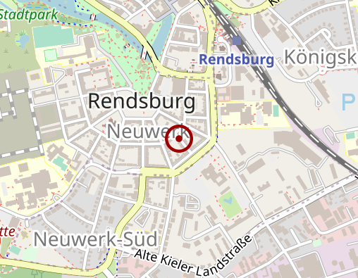 Karte: Christliches Jugenddorfwerk Deutschlands e.V. Betreutes Wohnen