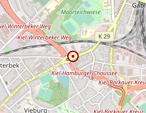 Karte: HELIOS Klinik Kiel