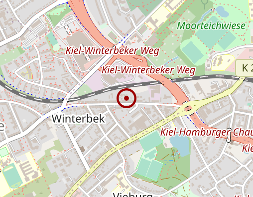 Karte: Betreutes Jugendwohnen Kiel