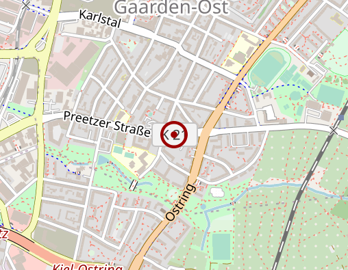 Karte: Betreuungsgruppe Fockstraße am Samstag