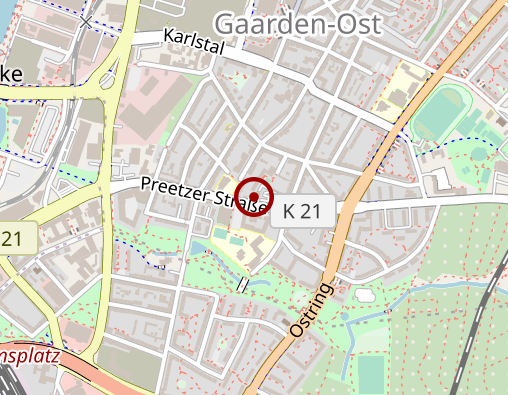 Karte: AWO Pflegedienste gGmbH