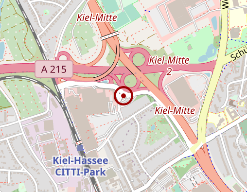 Karte: Citti Park Apotheke Rüdel