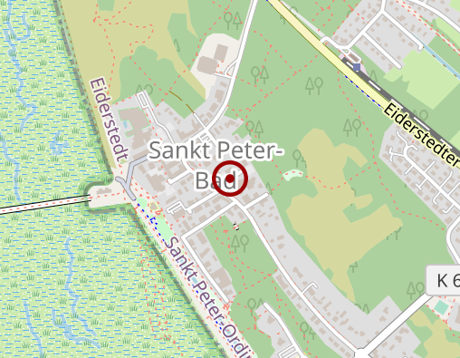 Karte: Gesundheitsklinik Stadt Hamburg GmbH Fachklinik für Rehabilitation und Prävention