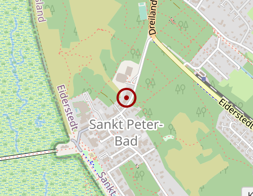 Karte: DRK Pflegedienste Nordfriesland gGmbH