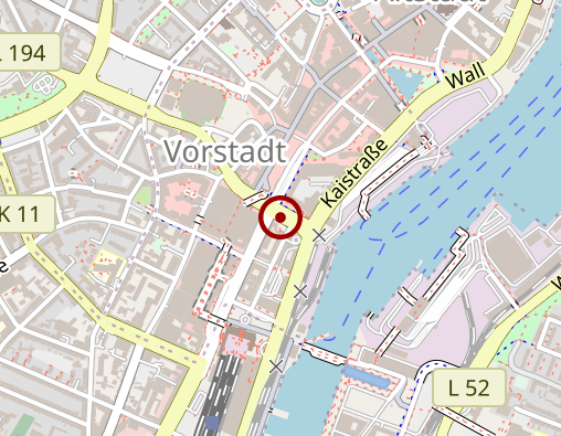 Karte: Psychotherapeutische Praxis Bettina Kaack u. Martina Schröder Praxis für Psychotherapie