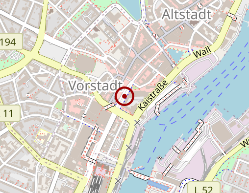 Karte: Stadtgalerie Kiel