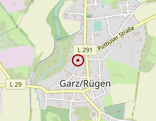 Karte: DRK Kreisverband Rügen- Stralsund e. V. Sozialstation Garz