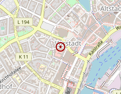 Karte: Wohnanlage Walkerdamm