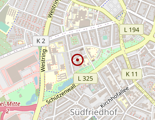 Karte: Ev.Stadtmission Kiel gemeinnützige GmbH Pflegeheim