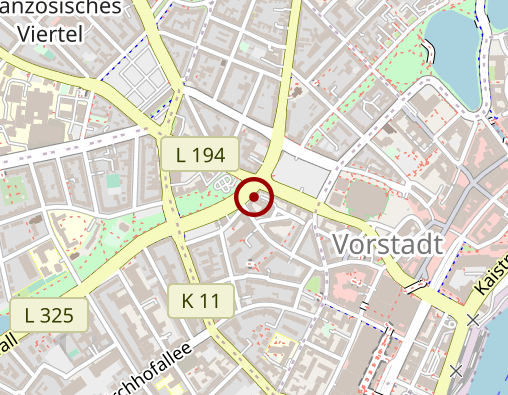 Karte: Podologische Praxis- Mery Gambini