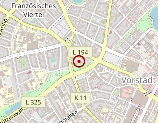 Karte: Deutsche Gesellschaft für Ernährung e.V. Ernährungsberatung