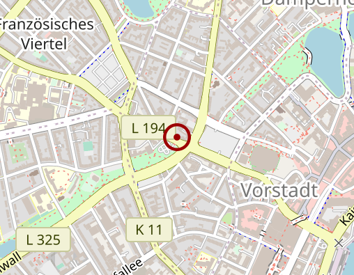 Karte: Erste Kieler Beerdigungskasse