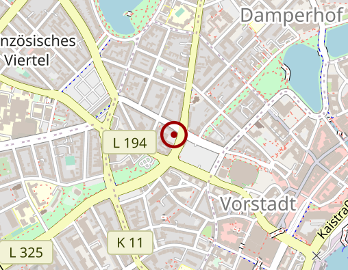 Karte: DRK Ambulante Service Schleswig-Holstein gGmbH Pflegeservice Kiel