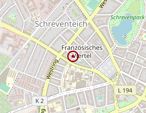 Karte: Lichtquelle Kiel, Zimmer Margit Lebensberatung