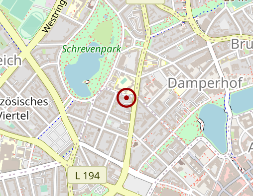 Karte: Mensing Sabine Dr. Zahnarztpraxis