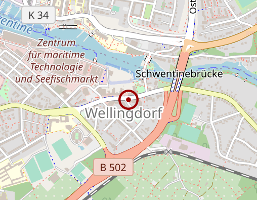 Karte: Schwentine-Apotheke