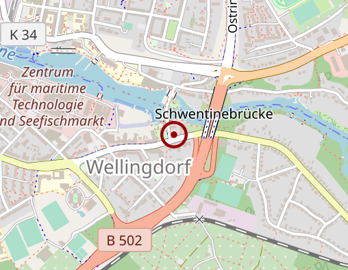 Karte: Ambulanter Pflegeservice Kiel