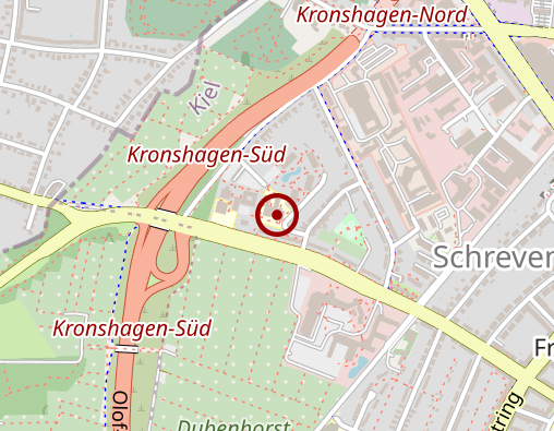 Karte: DRK-Anschar-Schwesternschaft-Pflegewohnheim