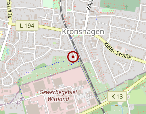 Karte: Wohngruppe Kronshagen Kinder- und Jugendhilfe Jochen Sprenger