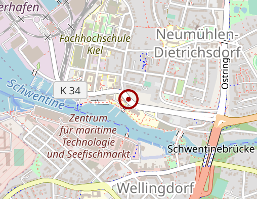 Karte: Schmerzklinik Kiel