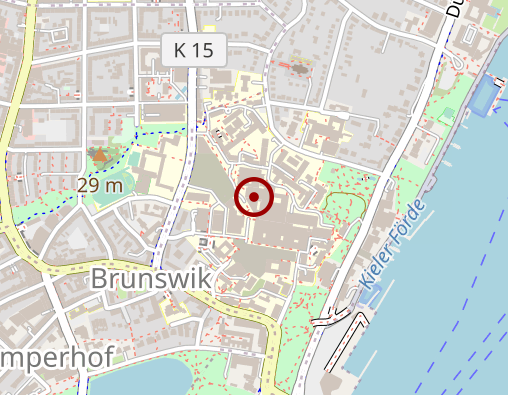 Karte: UNIVERSITÄTSKLINIKUM Schleswig-Holstein, Campus Kiel