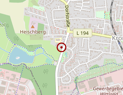 Karte: Wohnstätte Claus-Sinjen-Strasse