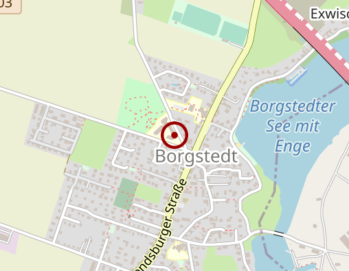 Karte: CURA Seniorencentrum Borgstedt GmbH