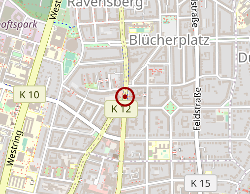 Karte: Familienentlastender Dienst der Heilpädagogischen Hilfen der GSHN